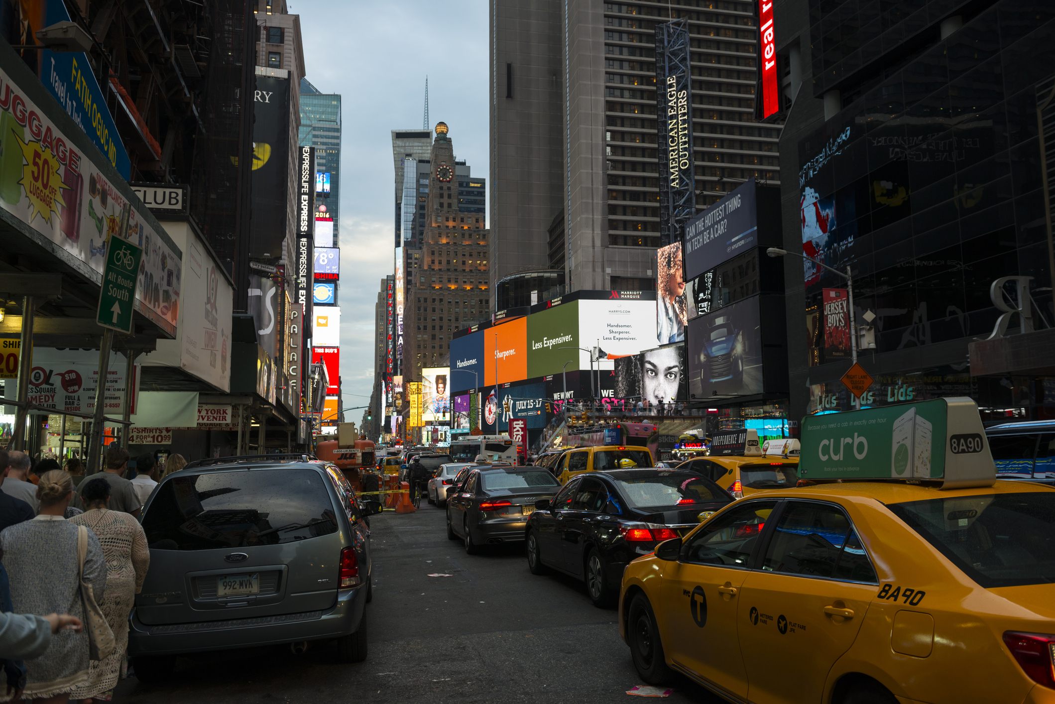 Times Square in New York City